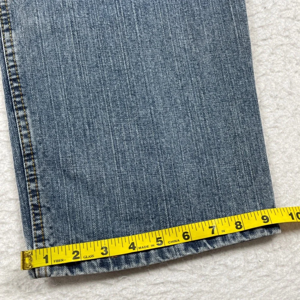 Eddie Bauer Original Fit Jeans Mens 38x30 Blue Cotton Straight Leg Denim Vintage